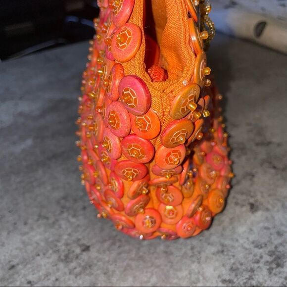 POMME d'orenge orange mini shell bag - Picture 8 of 15